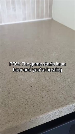 Your game day prep checklist: ✅ Clean sink ✅ Wipe counters ✅ Shine appliances ✅ Enjoy the game Learn more about cleaning your kitchen: https://thd.co/3Kii5Jp | The Home Depot