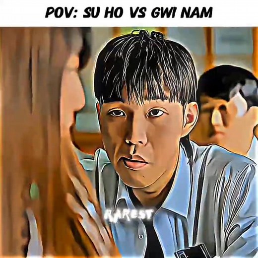 🔥💀what if Gwi nam vs Su ho and Si eun |weak hero 1 and all of us are dead|#kdrama #weakheroclass1