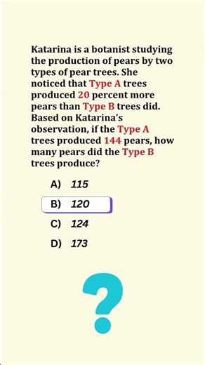 Can You Solve This Pear Tree Math Riddle? 🍐🤔 | Quick Math Challenge