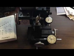 Antique Jensen Micro-Dial Key Code Cutting Machine