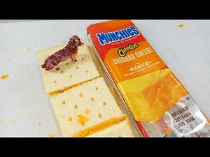 Unboxin Doxin - Munchies Cheetos Cheddar Cheese Baked Golden Toast Crackers