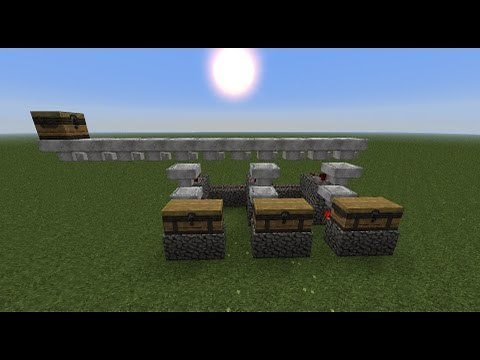 Minecraft Tutorial: Automatic Item Sorting System