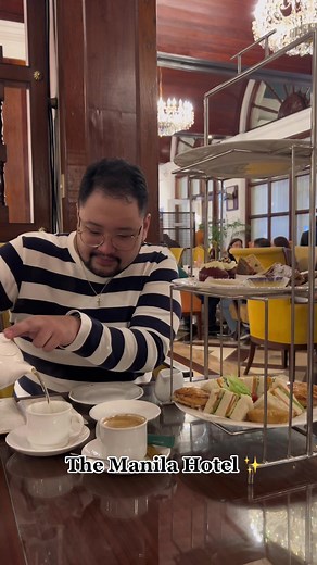 Romantic Afternoon Tea Date at The Manila Hotel