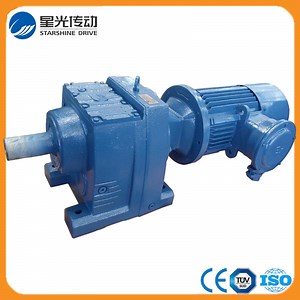 [Hot Item] Shaftmounted R Series Helical Gear Motor (Foot Mounted)