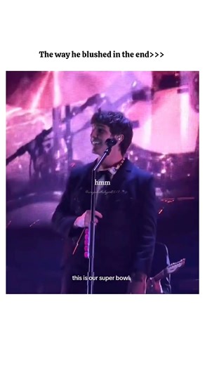 the way he's blushing❤️❤️ (MESS IT UP by Gracie Abrams)