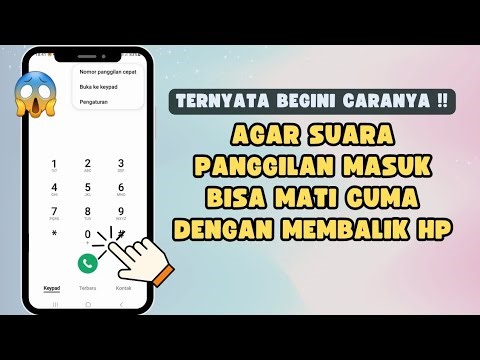 Cara Aktifkan Fitur Balik Untuk Mematikan Suara Telepon di HP Redmi