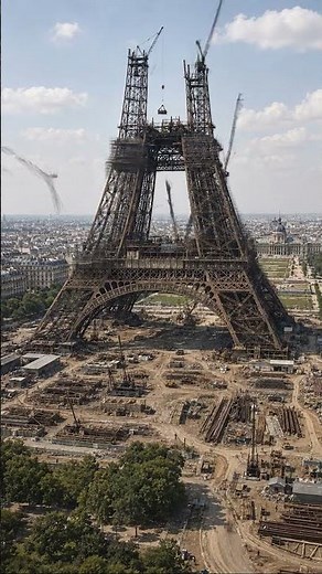 How the Eiffel Tower Was Built: From Ground to Icon 🏗️