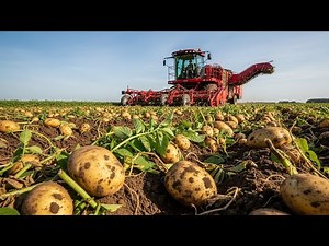 Inside U.S. Potato Farming: How Machines Harvest Millions of Pounds