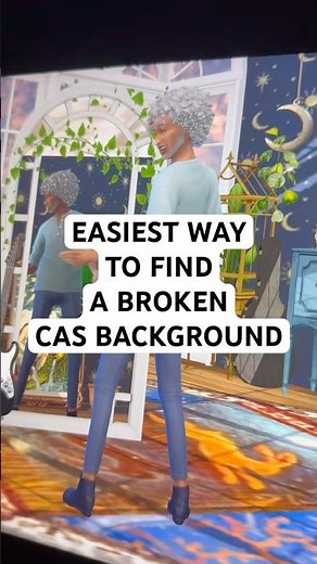 Easily Find Your Broken Sims 4 CAS Background