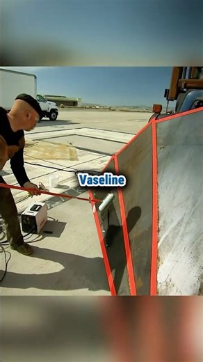 🚚💥 Can a massive wedge truck easily plow through a traffic jam?