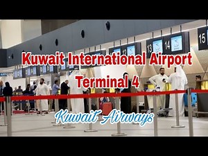 Kuwait 🇰🇼 New International Airport | kuwait Airways Departure Terminal 4 | full Information