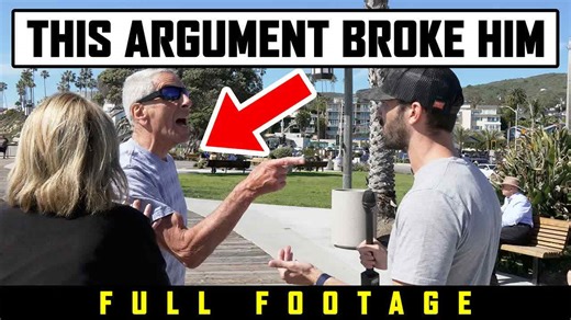 Watch how this leftist reacts when illegal immigrants leave