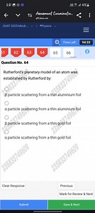 Rutherford's Planetary Model of AtomRutherford's planetary mod... | Filo