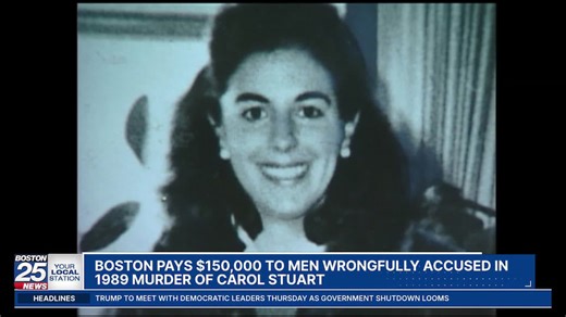 Boston pays $150K to men wrongfully accused in 1989 murder of Carol Stuart