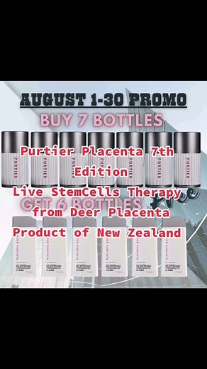 Unveiling the Extraordinary: Presenting Purtier Placenta 7th Edition Purtier Placenta 7th Edition is the pinnacle of excellence in anti-aging and rejuvenation. Meticulously crafted with the utmost care and precision, this exceptional formula combines advanced scientific research with the power of nature to deliver unparalleled results. Key Features: Enhanced Placenta Extract: Our 7th Edition features an upgraded placenta extract derived from the finest, ethically-sourced deer placenta. This extr
