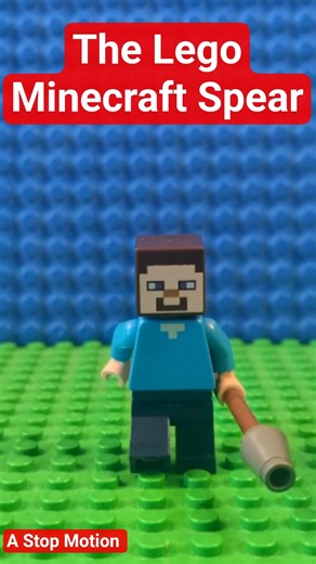 The Lego Minecraft Spear