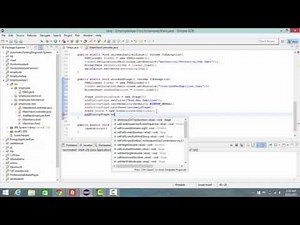 JavaFX with Scene Builder : Lecture 4: Creating new Stage to use it to add new employee.