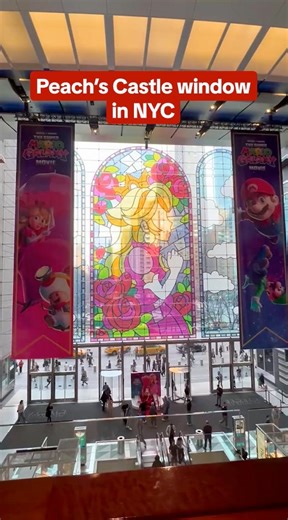 Princess Peach's Castle Has Appeared In New York City
