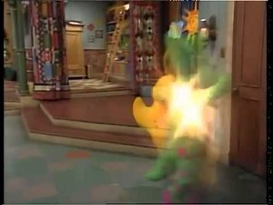 BJ and Baby Bop leave from A Very Special Delivery!