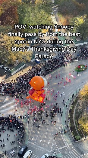 Snoopy at Macy's Thanksgiving Day Parade