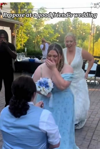 Surprise Proposal at a Best Friend's Wedding