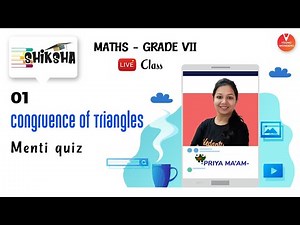 Congruence of Triangles L1 | NCERT Maths Class 7 Chapter 7 | Young Wonders | Priya Ma'am