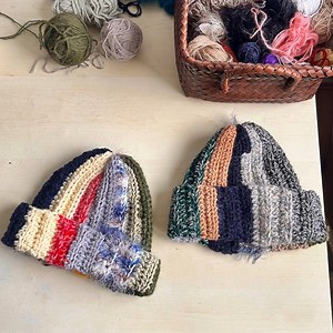 Scrappy Beanie | Scrap Yarn Crochet Hat Pattern | Beginner Friendly Beanie - Etsy