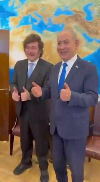 Milei is scum. Proof number 89269829.