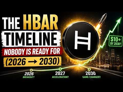 The HBAR Timeline Nobody Is Ready For (2026 → 2030)