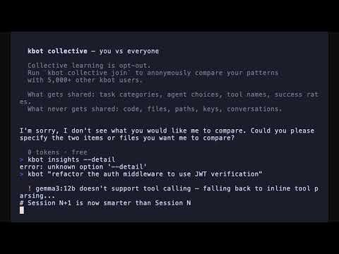 The Kernel Stack — AI Agent That Learns From You ($0, Open Source)