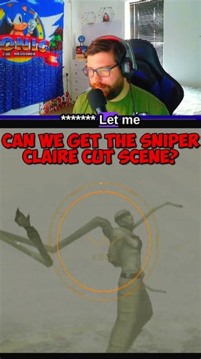 One bullet left. One shot. And the cutscene you only get if you kill him with the sniper rifle.