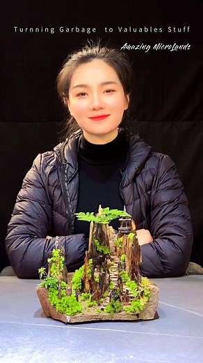 66K views · 3K reactions | Amazing Video ❤❤ #diy #amazingvideo #Awesome #moss #plants #naturephotography #mossart #photography #trees #art #tree #plant #mosswall #homedecor #handmade #naturelovers #garden #plantedtank #microlandscape #landscape #decoration #decorate #microlandscape #microart | Moss CraftIdeas | Facebook