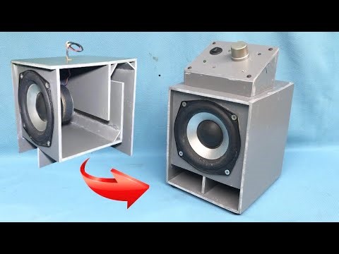 DIY Subwoofer From PVC Pipe!! Powerful Bass Matrix Subwoofer