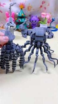 Review Le go lắp ráp phiên bản bạch tuộc quái vật. Các bạn thích phiên bản nào hơn #funnyshorts