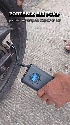 Portable Air Pump: Ideal for All Vehicles