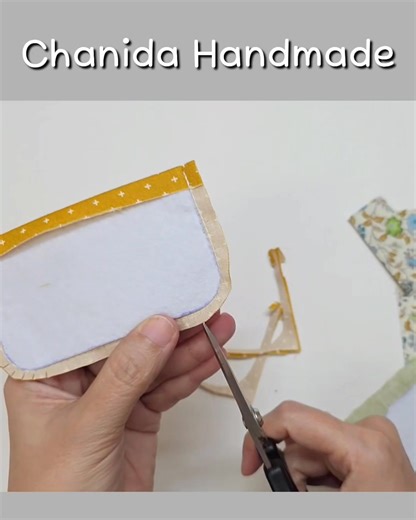 How to make mini pouch | Chanida Handmade