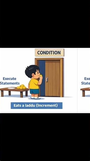 Ever wondered how a FOR loop really works?Watch this till the end 👀💡