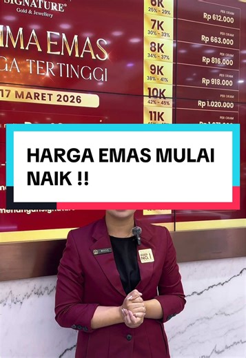 UPDATE HARGA EMAS HARI INI TANGGAL 17/03/2026 TOKO EMAS TERBESAR DI BOGOR #hargaemashariini #updatehargaemas #buybacktertinggi #buybackantam #kemenangansignature