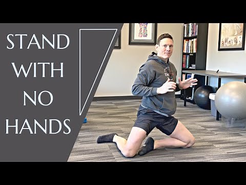 Live longer by getting up from the floor without using your hands