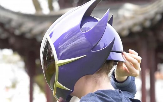 《Code Geass 复活的鲁路修》—3D打印制作Zero的头盔