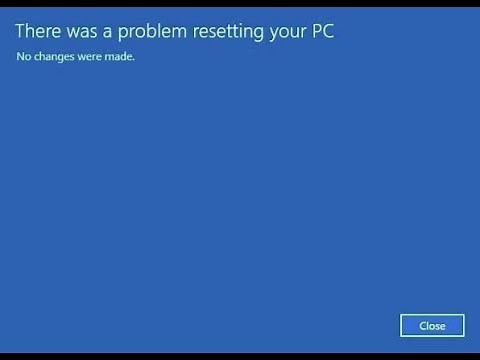 Comment réinitialiser un PC qui ne veut pas se réinitialiser ?