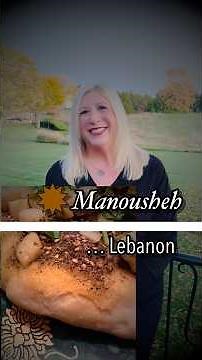 Lebanon: Manousheh (Grilled Flat Bread) #lebanesefood