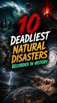 10 Deadliest Natural Disasters Recorded in History