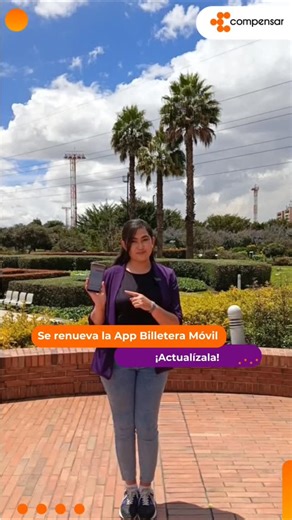 ✨ ¡La nueva versión de la App Billetera Móvil Compensar ya está aquí! ✨ Disfruta de una experiencia renovada para gestionar tu dinero, pagar en comercios aliados y usar tus recursos de manera fácil, rápida y segura. 📲💳 ✅ Navegación más intuitiva ✅ Acceso a tus beneficios desde cualquier lugar ✅ Control total de tus recursos en un solo lugar 🔗 Actualízala y comienza a disfrutar. *Disponible en Google Play, App Store y Gallery #Compensar #BilleteraMóvil #FinanzasDigitales #BeneficiosCompensar #
