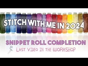 Final Assembly Video for Slow Stitching Online Workshop | Stitch with Me 2024 | Fabric Workshop