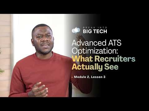 07 Advanced ATS Optimization: What Recruiters Actually See