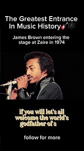 James Brown performing “The Payback” live at Zaire, 1974 #liveperformance #jamesbrown #shorts #short