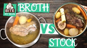 THIS is the difference between beef broth and beef stock (& how to turn stock into broth)