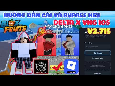 Cách Cài Và Bypass KEY Delta X VNG IOS V2.715 Bản Mới Nhất Fix Lỗi Nâng Cấp Trên IPHONE/IPAD
