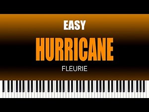 Fleurie - Hurricane | EASY Piano Cover